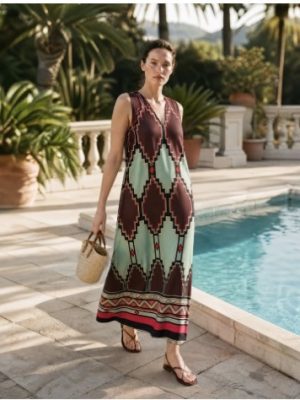 Vestido Riviera Aqua PAROLE ITALY