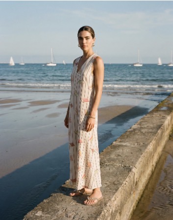 Vestido Zahara Topo PAROLE ITALY