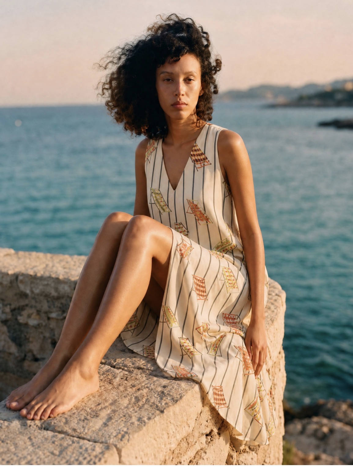 Vestido Zahara Topo PAROLE ITALY