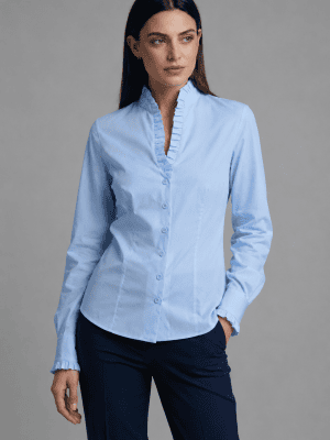 Camisa Lucar celeste TINTA Y BARILOCHE