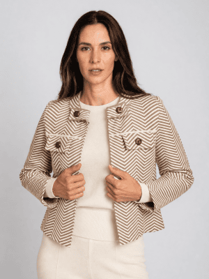 Chaqueta Condesa Camel PISONERO