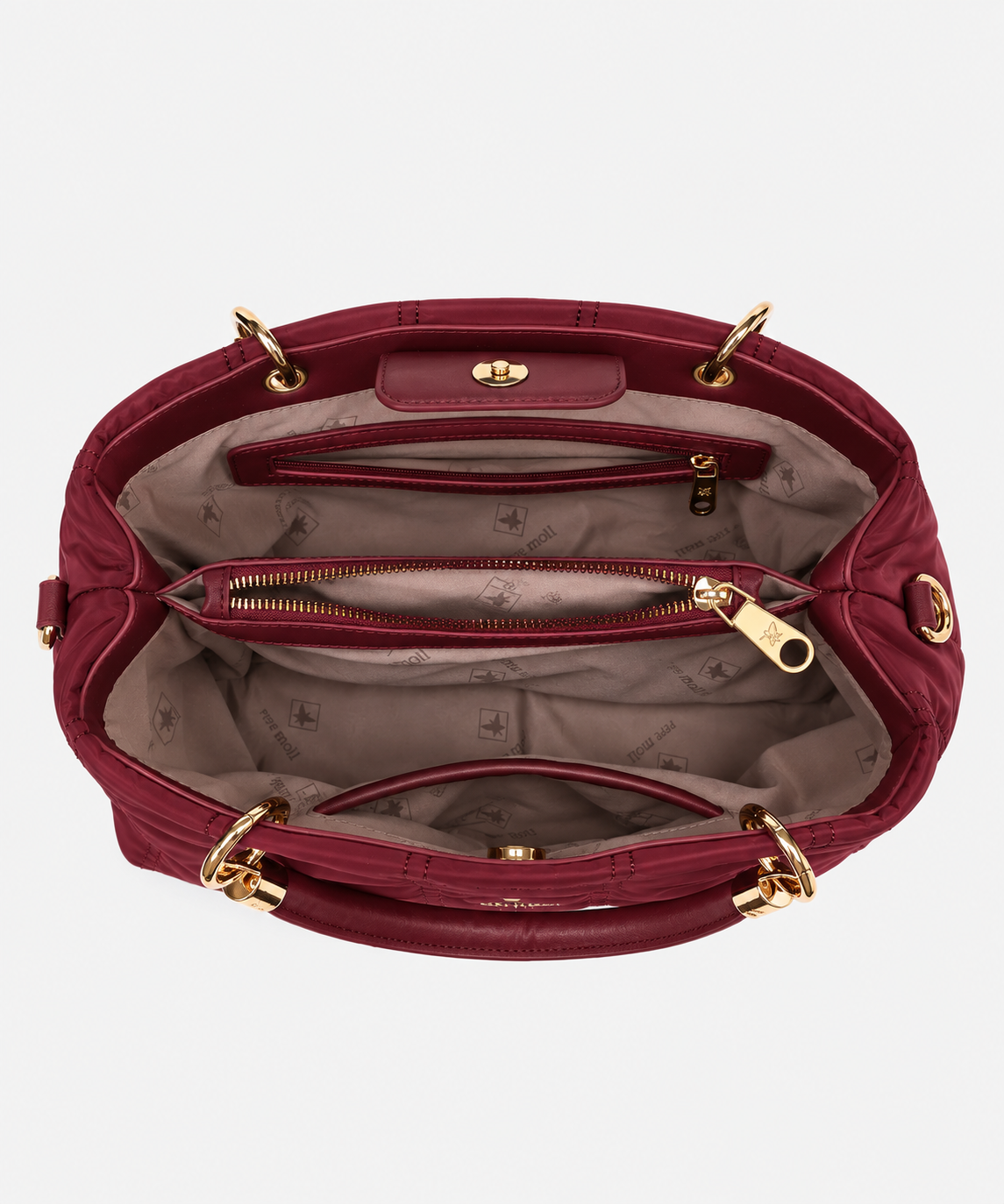 Bolso burdeos Awa PEPE MOLL - Imagen 2