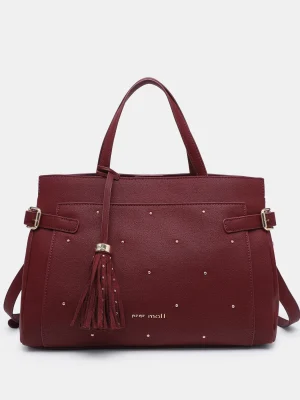 Bolso de mano Bronto burdeos PEPE MOLL