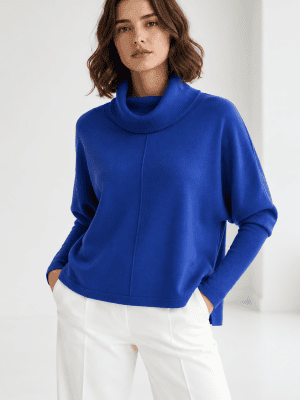 Jersey Amplio Relieve azulina WNT Collection