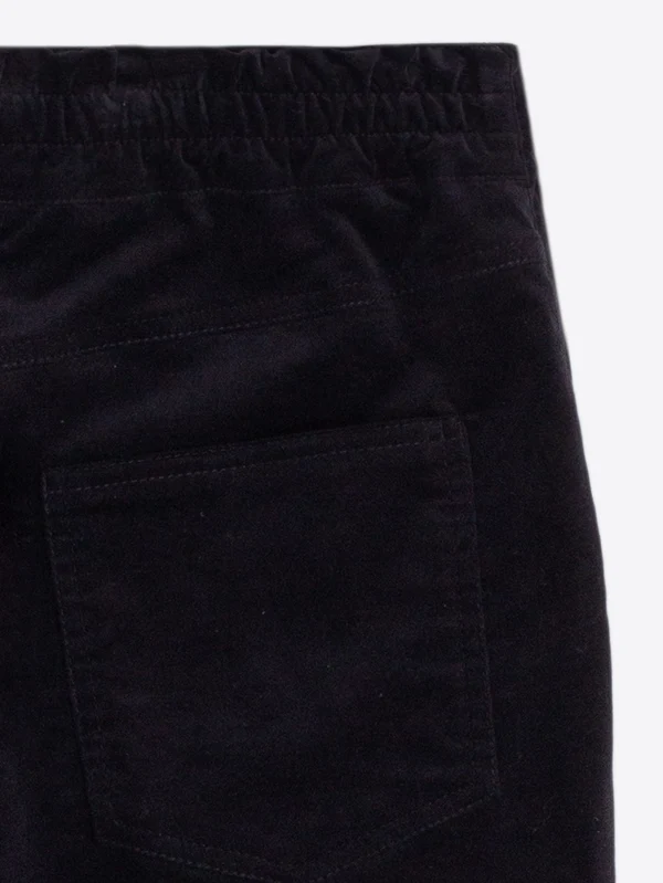 Pantalón terciopelo negro VILAGALLO