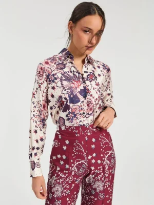 Camisa estampado flor estrella VILAGALLO