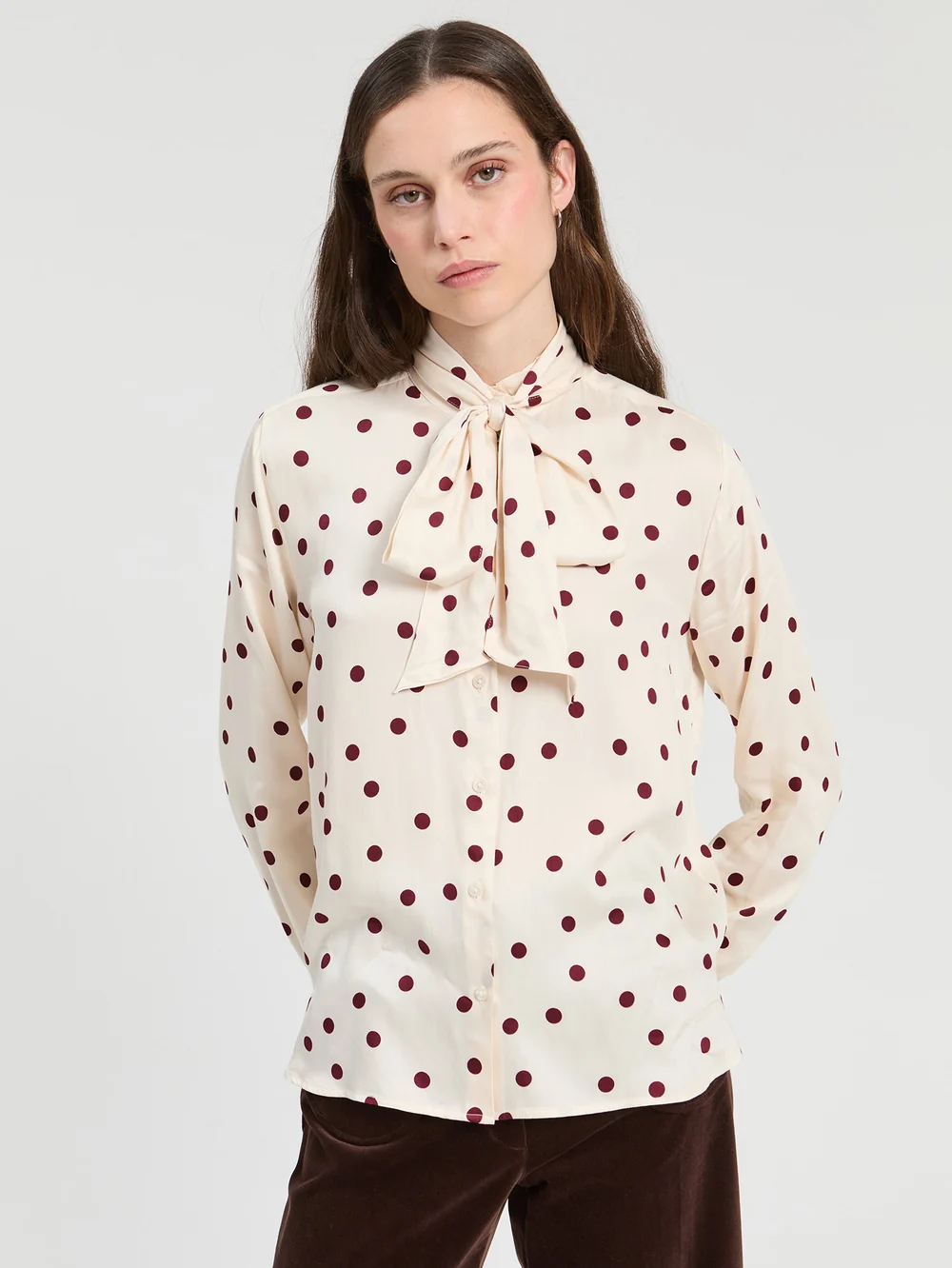 Camisa Diana lunares VILAGALLO