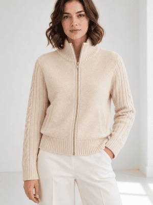 Chaqueta Combinada Peluche WNT Collection
