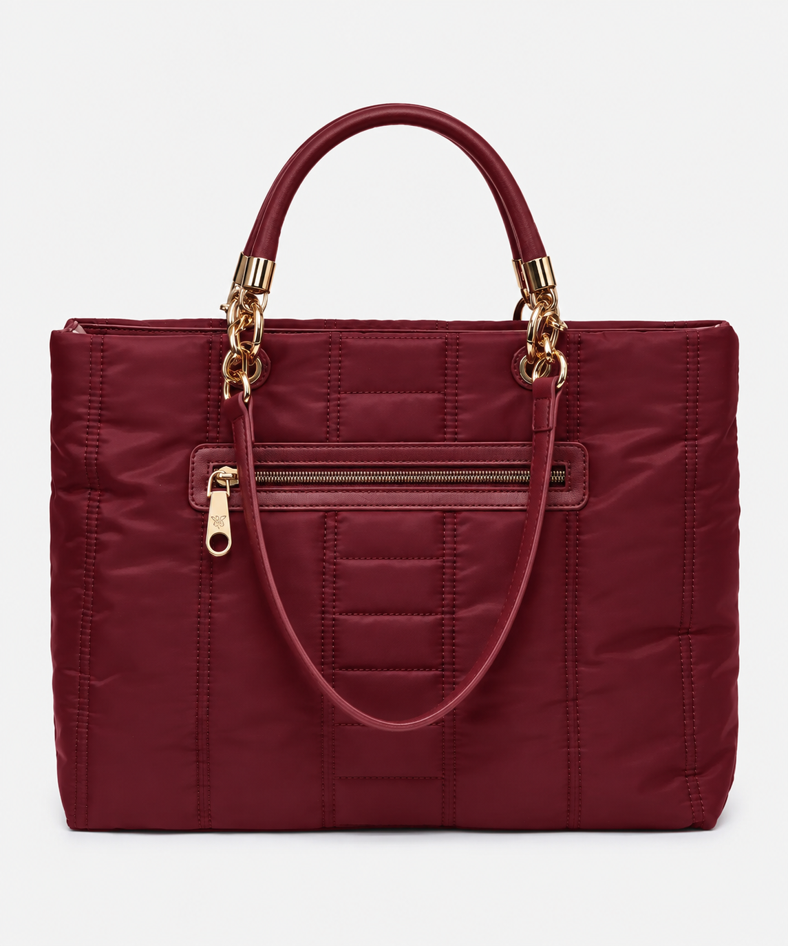Bolso shopper burdeos Awa PEPE MOLL - Imagen 2