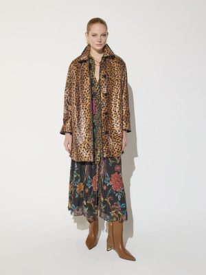 Abrigo leopardo con vivos LOLA CASADEMUNT