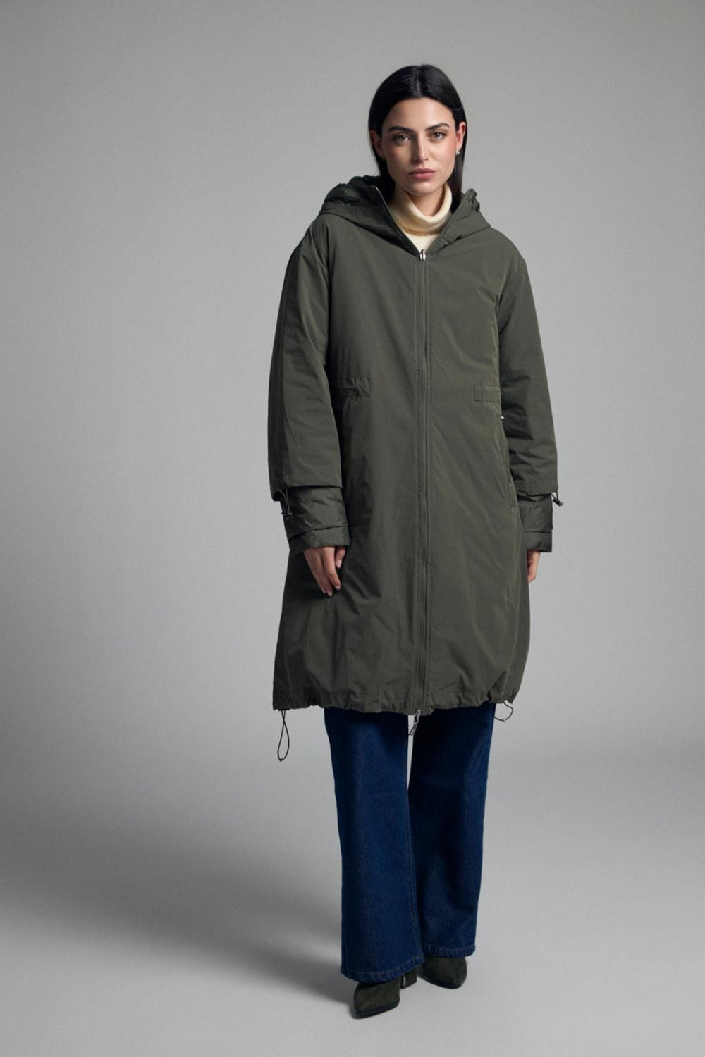 Parka Artemis Caqui TINTA Y BARILOCHE