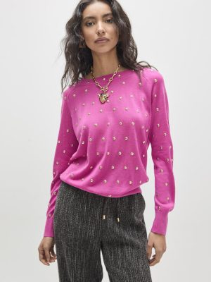 Jersey tachas redondas LOLA CASADEMUNT