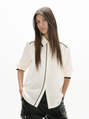 Camisa bicolor LOLA CASADEMUNT