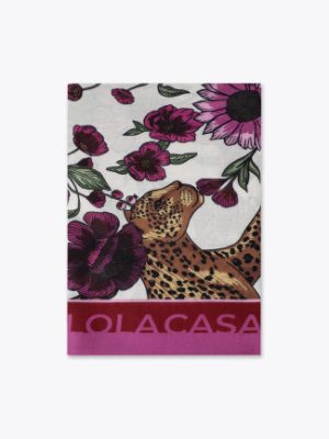 Fular tigres y flores LOLA CASADEMUNT.