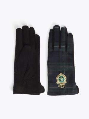 Guantes tejido a cuadros LOLA CASADEMUNT