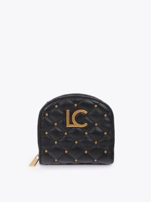 Monedero acolchado con mini tachas LOLA CASADEMUNT