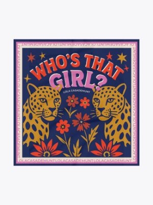 Pañuelo who's that girl LOLA CASADEMUNT