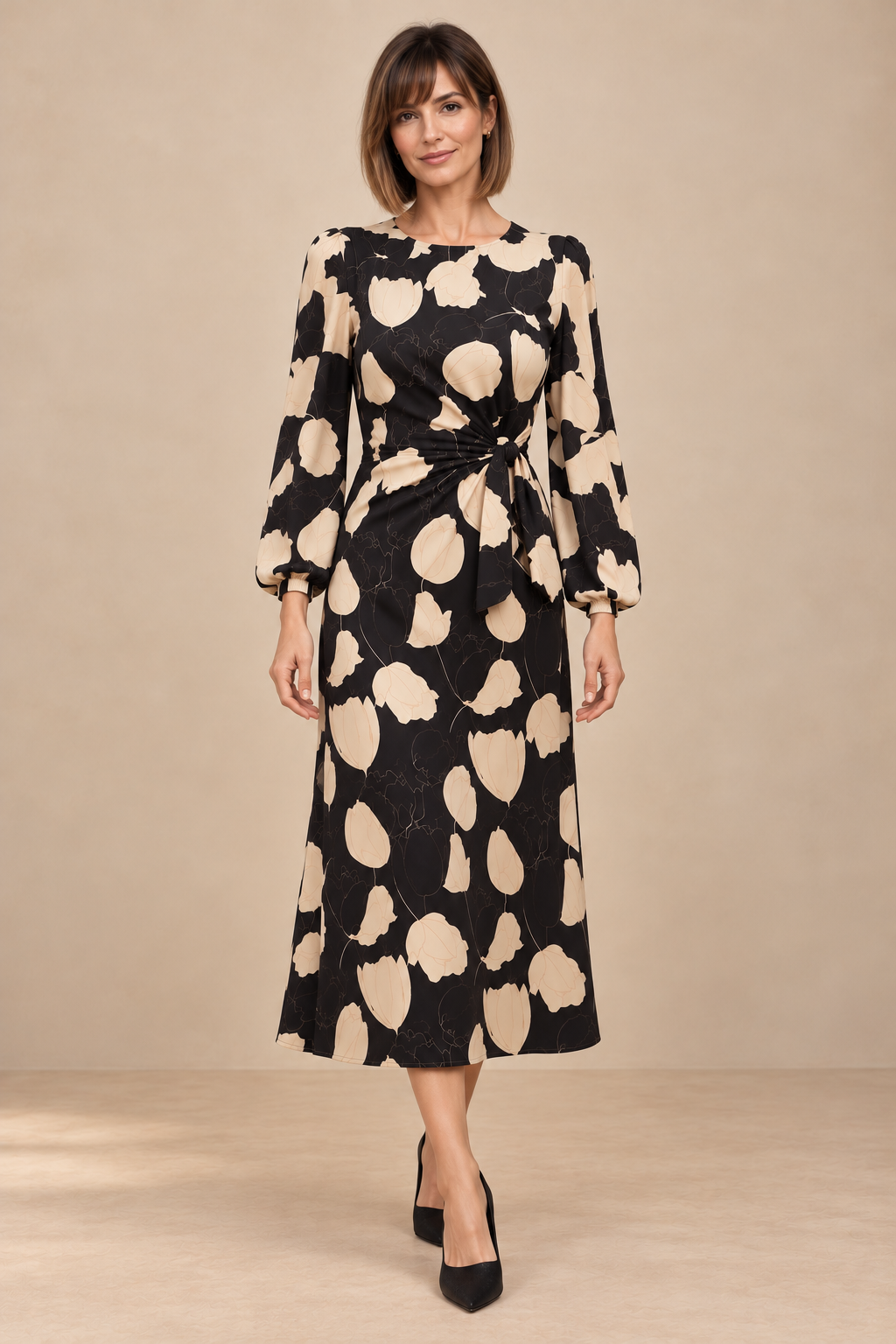 Vestido largo midi Bruselas K-KOA - Imagen 3