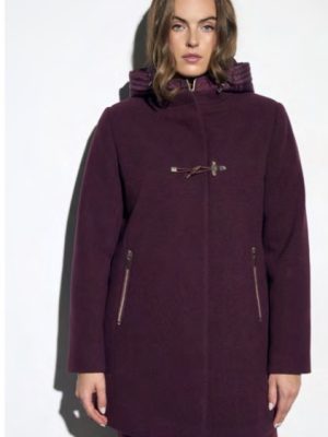 Parka Gata Pruna TINTA Y BARILOCHE